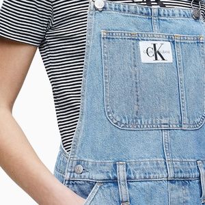 Calvin Klein Jean Overall Skirt